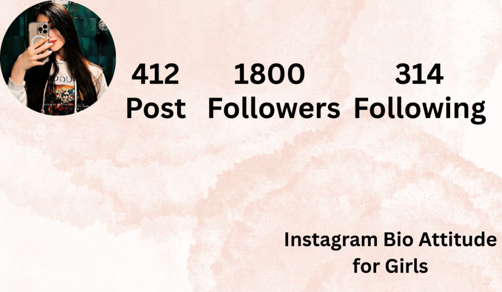 Instagram Bio Attitude for Girls