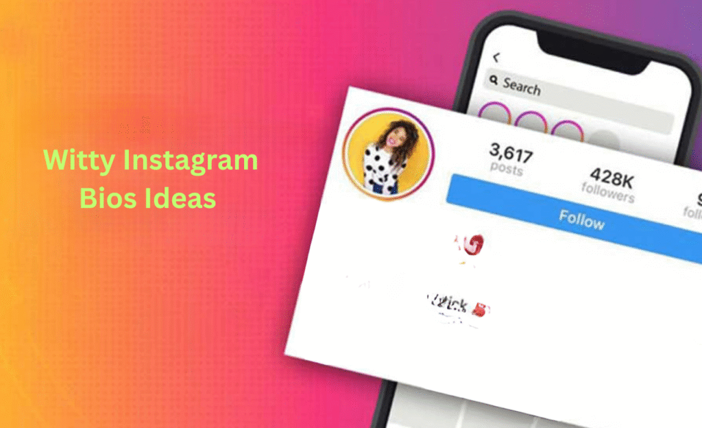 Witty Instagram Bios Ideas 