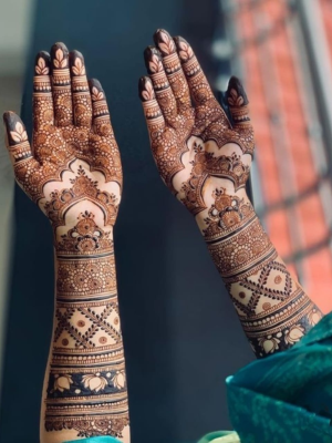 Floral Royal Arabic Fusion Design