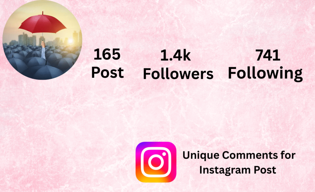 Unique Comments for Instagram Post 
